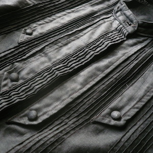 Edwardian black blouse