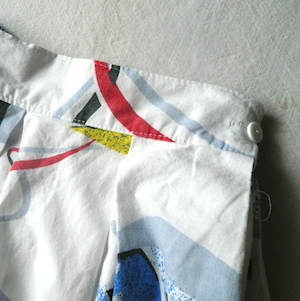 60〜70’s sailor shirt & 80’s skirt
