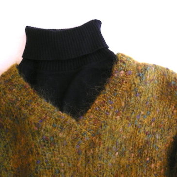 80〜90’s mohair sweater & skirt