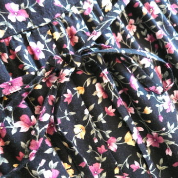 90’s pink floral patten sleeveless dress