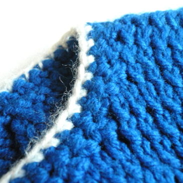 70’s blue knit dress