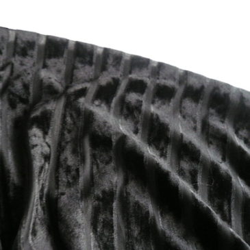 used black velours stripe cardigan & 80’s terra-cotta brown easy pants