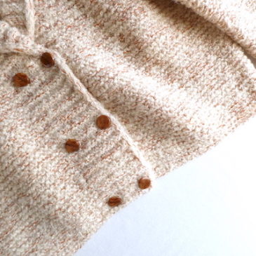70’s〜 double breast knit cardigan JKT