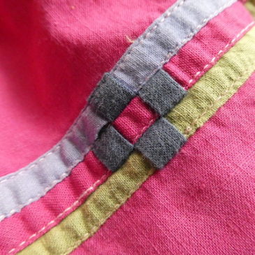 90’s fushia pink cotton sun dress & square neck cotton one-piece dress