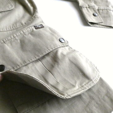 70’s zip up safari jacket