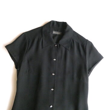 90’s〜 BANANA REPUBLIC black one-piece dress