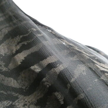 90’s〜 zebra & black chiffon reversible dress