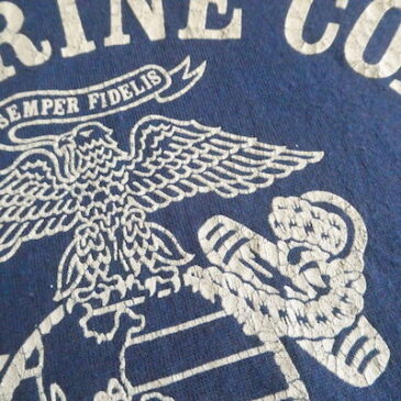 90’s〜 USMC Camp Lejeune T shirt  & 70〜80’s gray pocket Tshirt