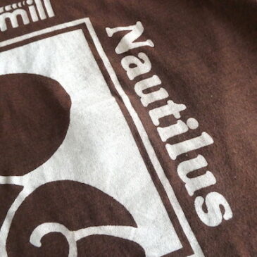 80’s nautilus brown T shirt & 80’s wild turkey burgundy trim T shirt