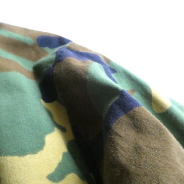 80’s camouflage pattern button JKT & USED GAP black zip up blouson