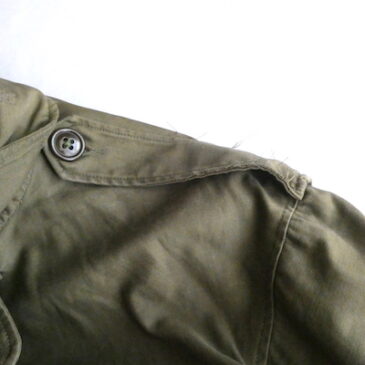 40’s U.S. army M-1943 field jacket & 70’s U.S.Navy sailor pull over  Jacket