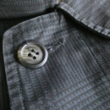 60~70’s glen check balmacaan coat & 70’s chino cloth trousers