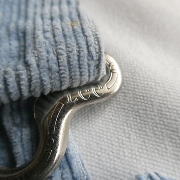 60’s Lee light blue corduroy bib overalls & 80〜90’s black thermal shirt