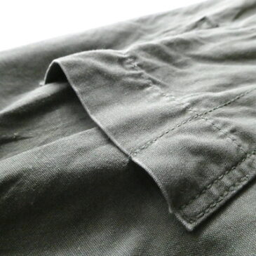 70’s U.S. Army women’s utility shirt & Used brown mesh knit cardigan